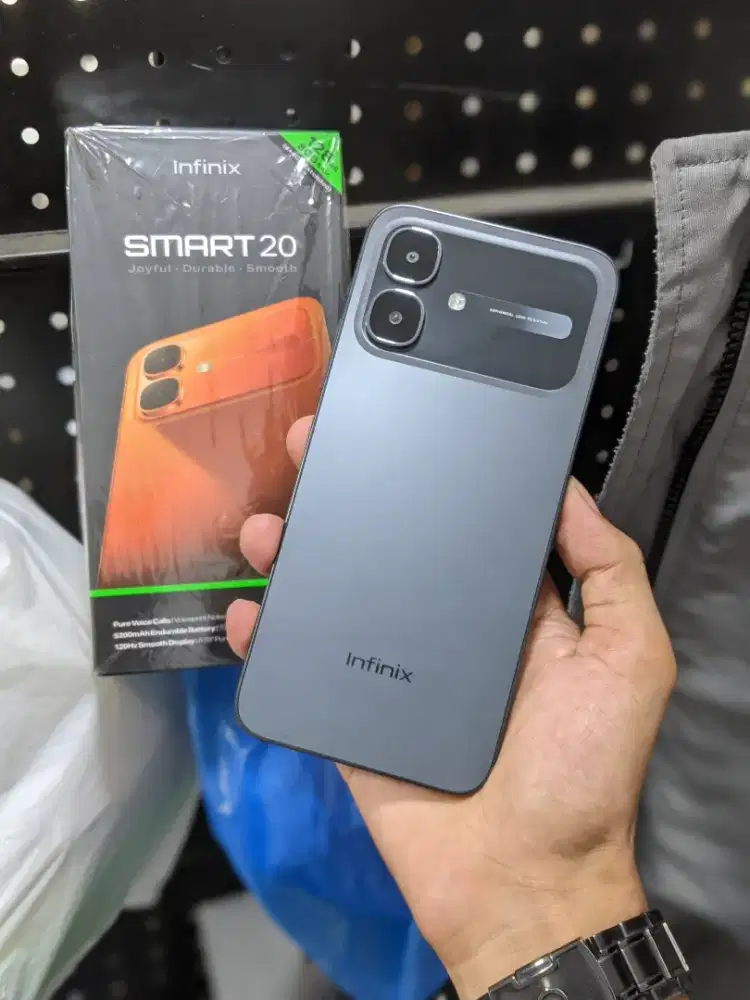 infinix Smart 20 Ram 8GB 4+4GB/128GB 20 Hari pakai bergaransi 2027