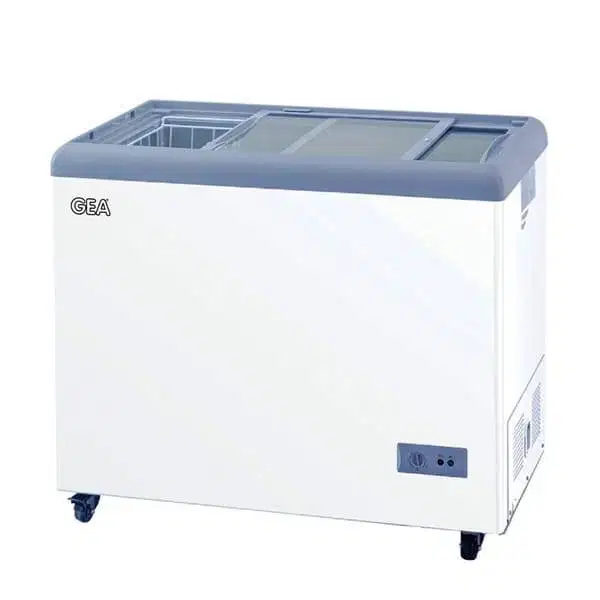Freezer Box GEA pintu geser kaca