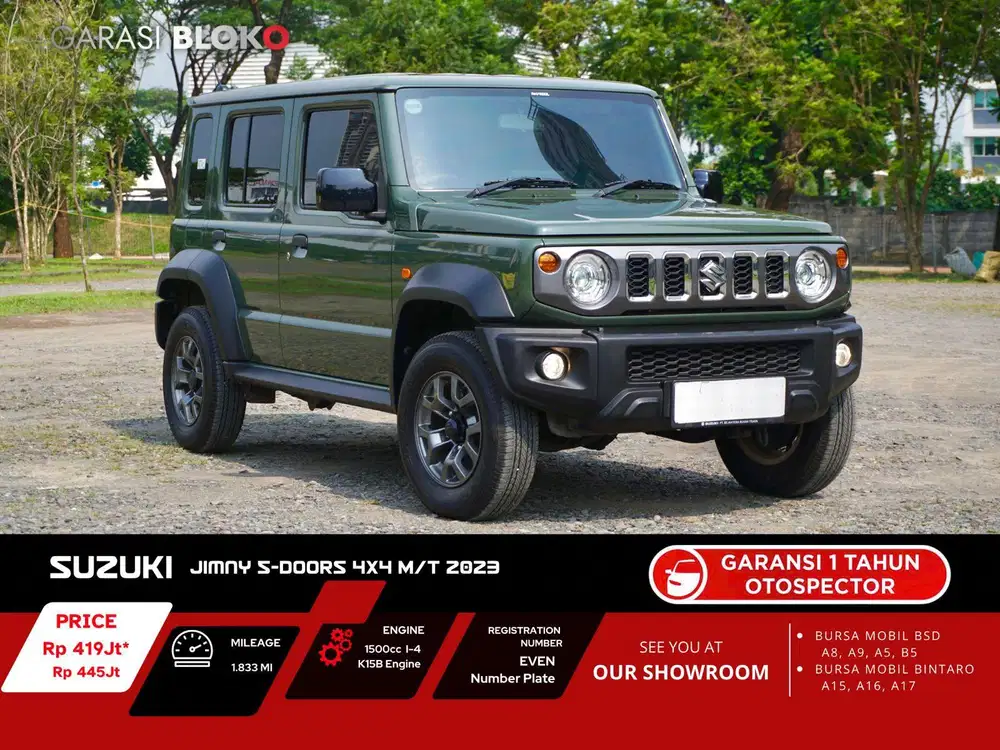 Odo 2rb - Suzuki Jimny 5-Doors  SUV 4X4 2023 / 2024