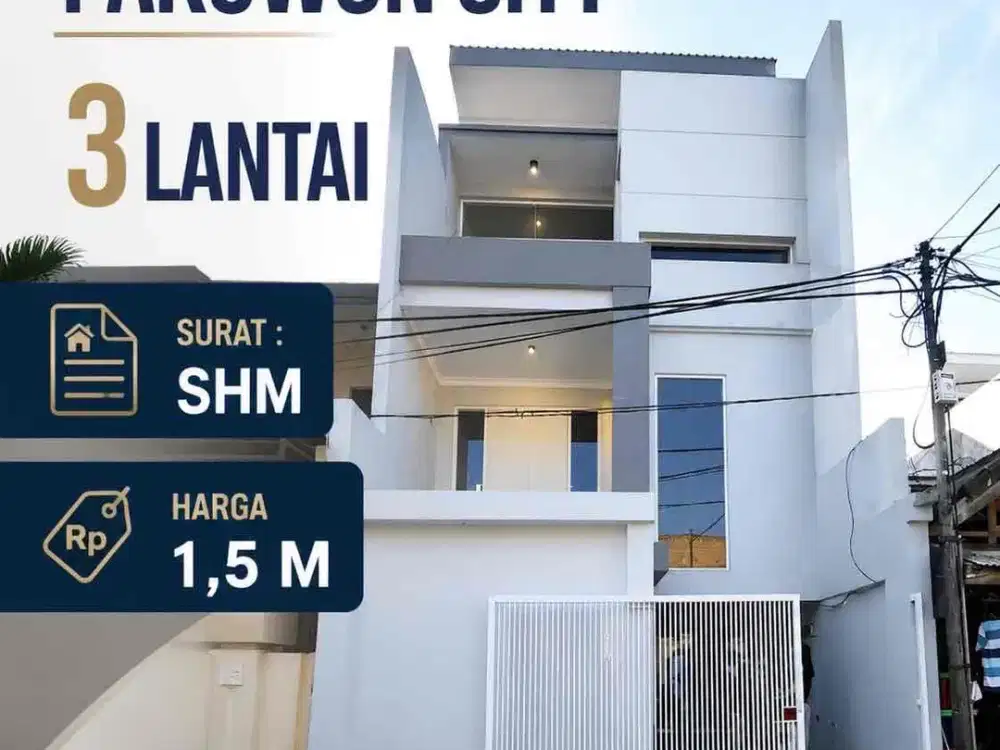 Dijual Rumah 3 Lantai Pakuwon City