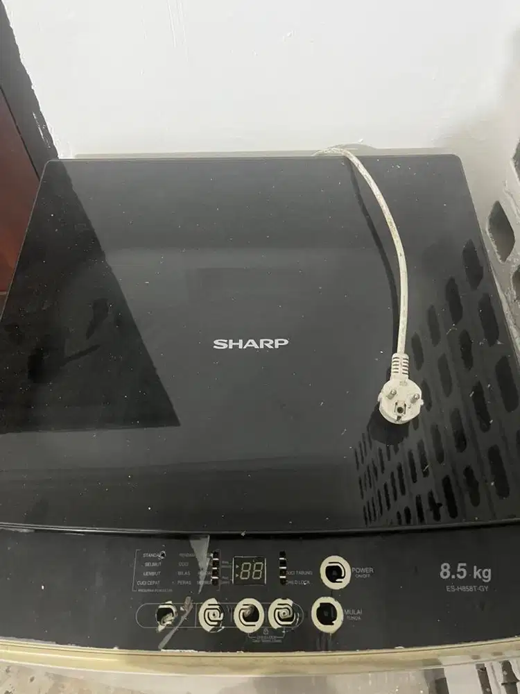Jual Mesin Cuci Sharp Top Loading ES-H858T-GY