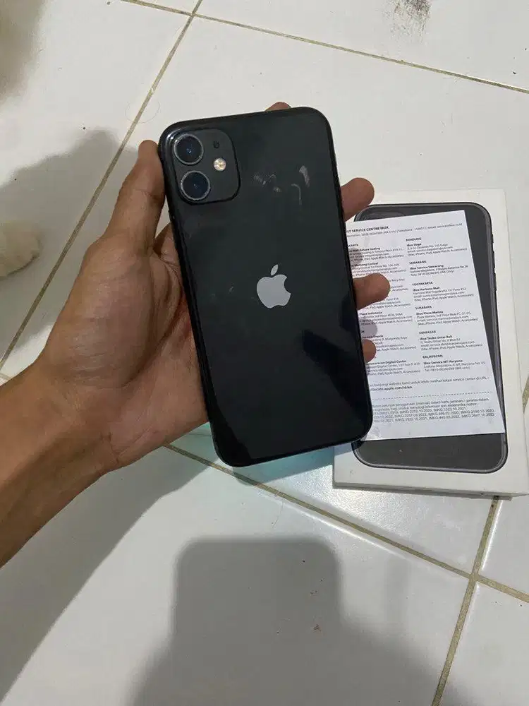 iPhone 11 64 Gb Hitam Ex iBox