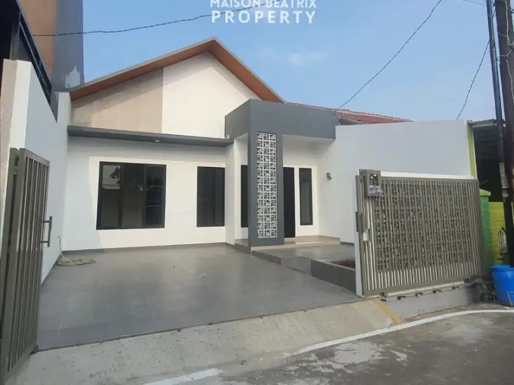 DIJUAL RUMAH 1LT BARU BANGUN SIAP HUNI NEMPEL BSD DI BUMI PUSPITEK ASRI