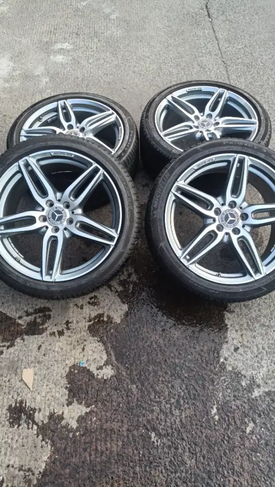 Jual velg mercy e300 R19 original