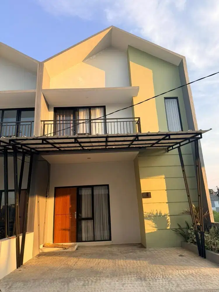 2jt all in , Rumah 2 lantai Cluster Green royale residence 2