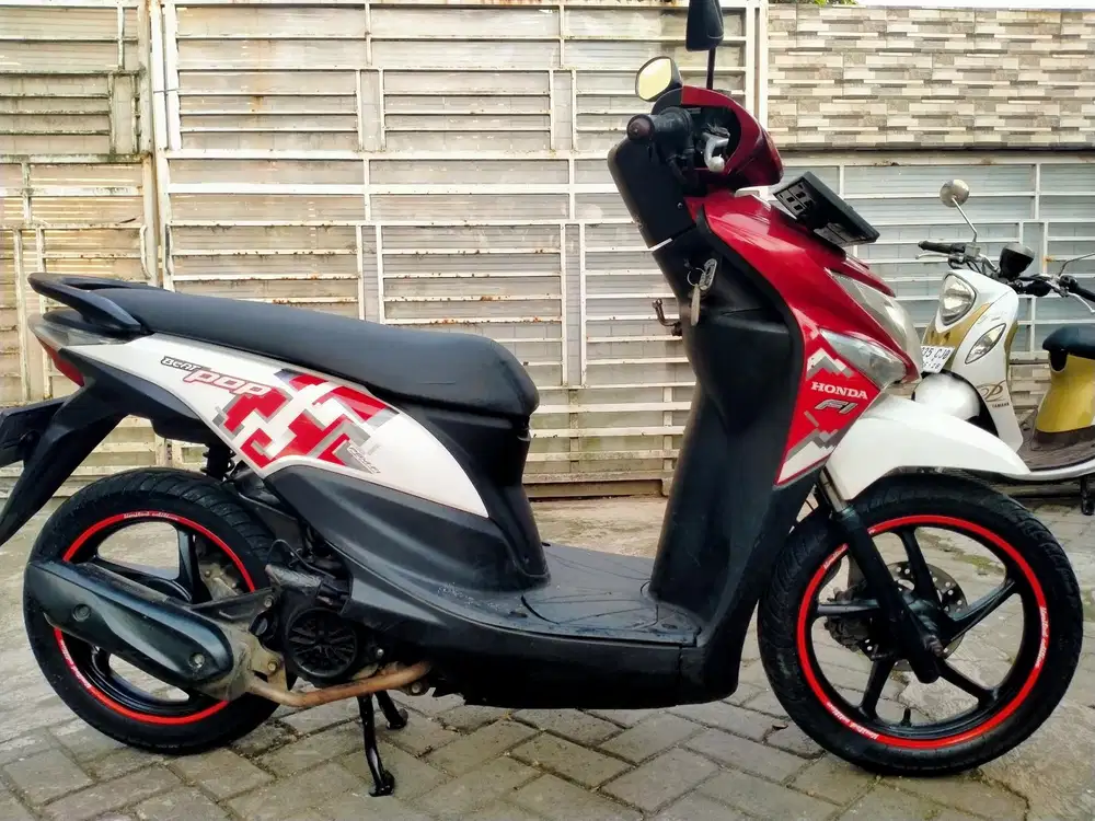 Honda beat pop pajak hidup panjang lengkap sehat siap pakai