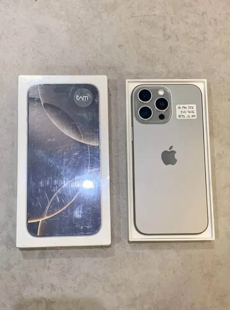 iPhone 16 Promax 256GB~Natural Titanium~LikeNew