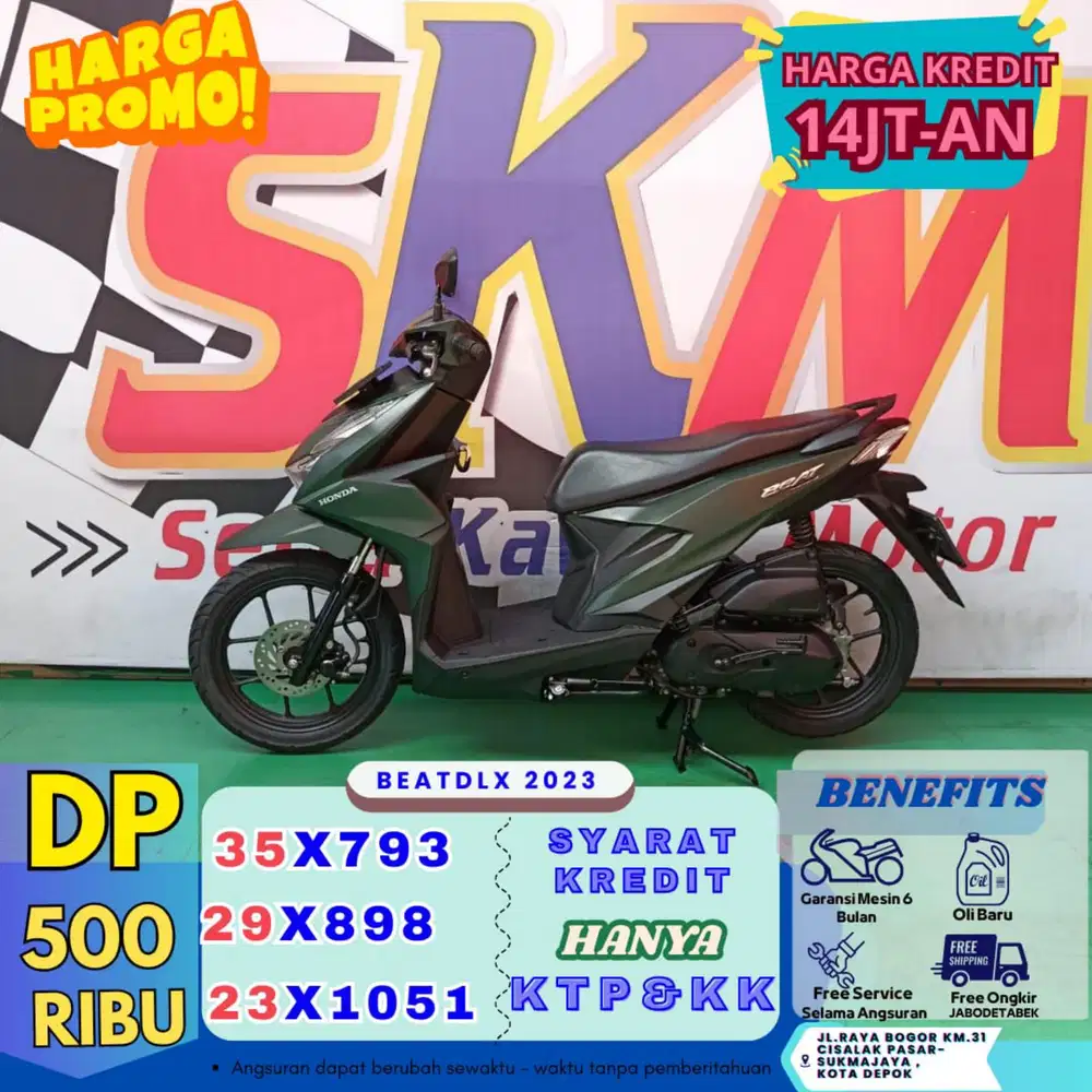 Promo dp 400rb kredit beat deluxe 2023