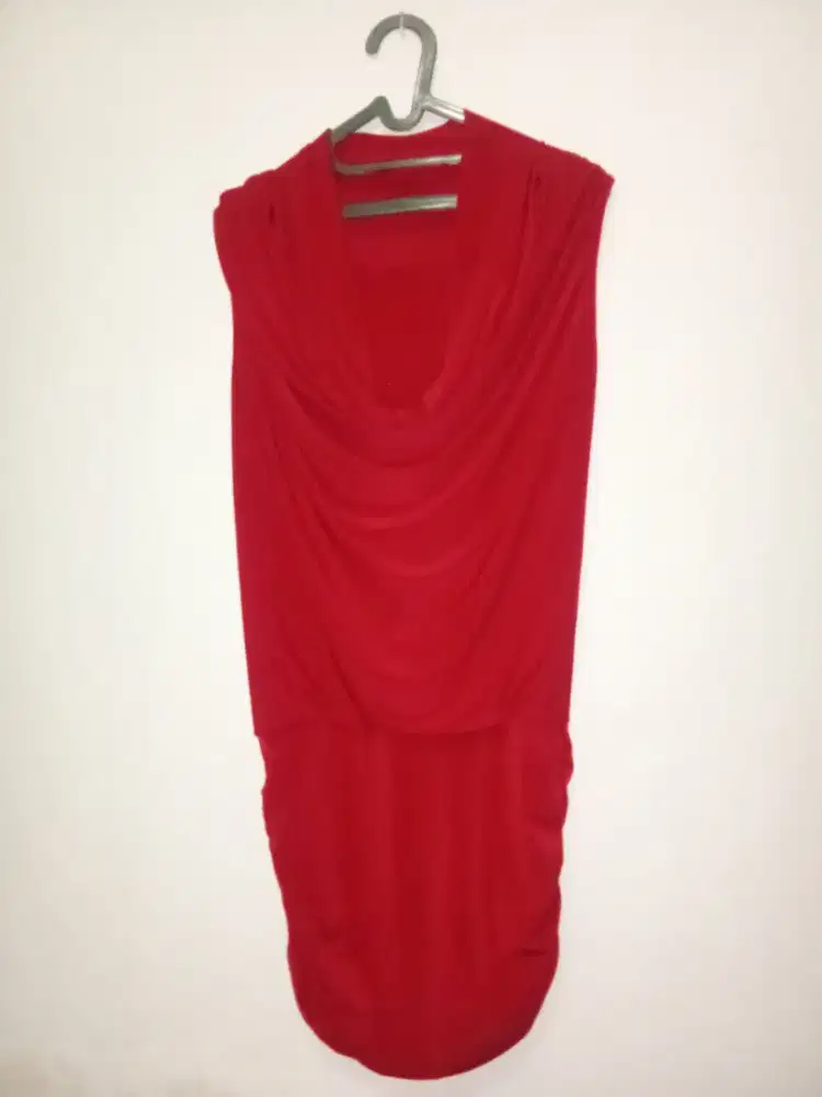 Dress Merah Uk S