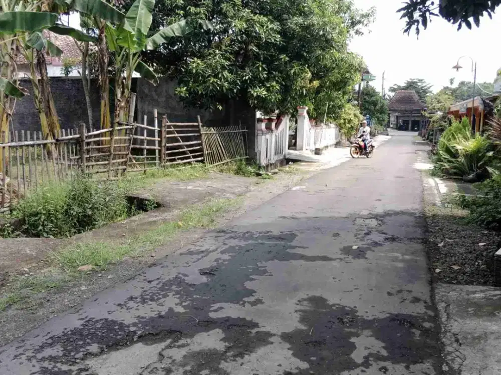 Pekarangan murah & strategis 500m² muka 20m jalan 5m , dekat jalan raya kenokorejo polokarto