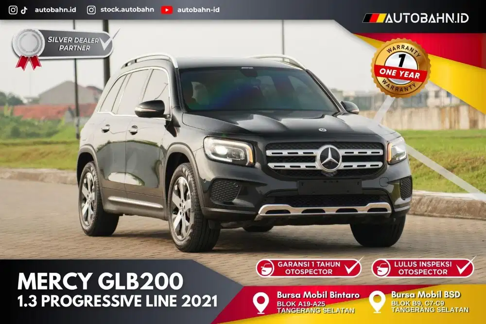 7 SEATER IRIT! Mercedes Benz GLB200 1.3 Progressive Line 2021