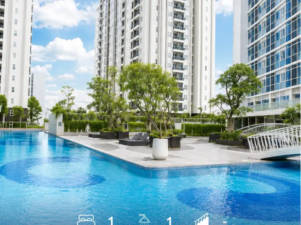 Jual Rugi Apartement Tipe Studio di Alam Sutera