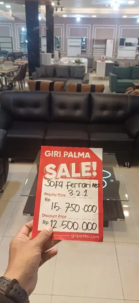 Sofa ferarry mst Potongan Harga