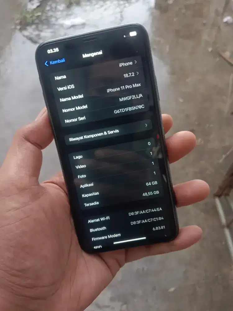 I-Phone 11 64 gb betrai 87%