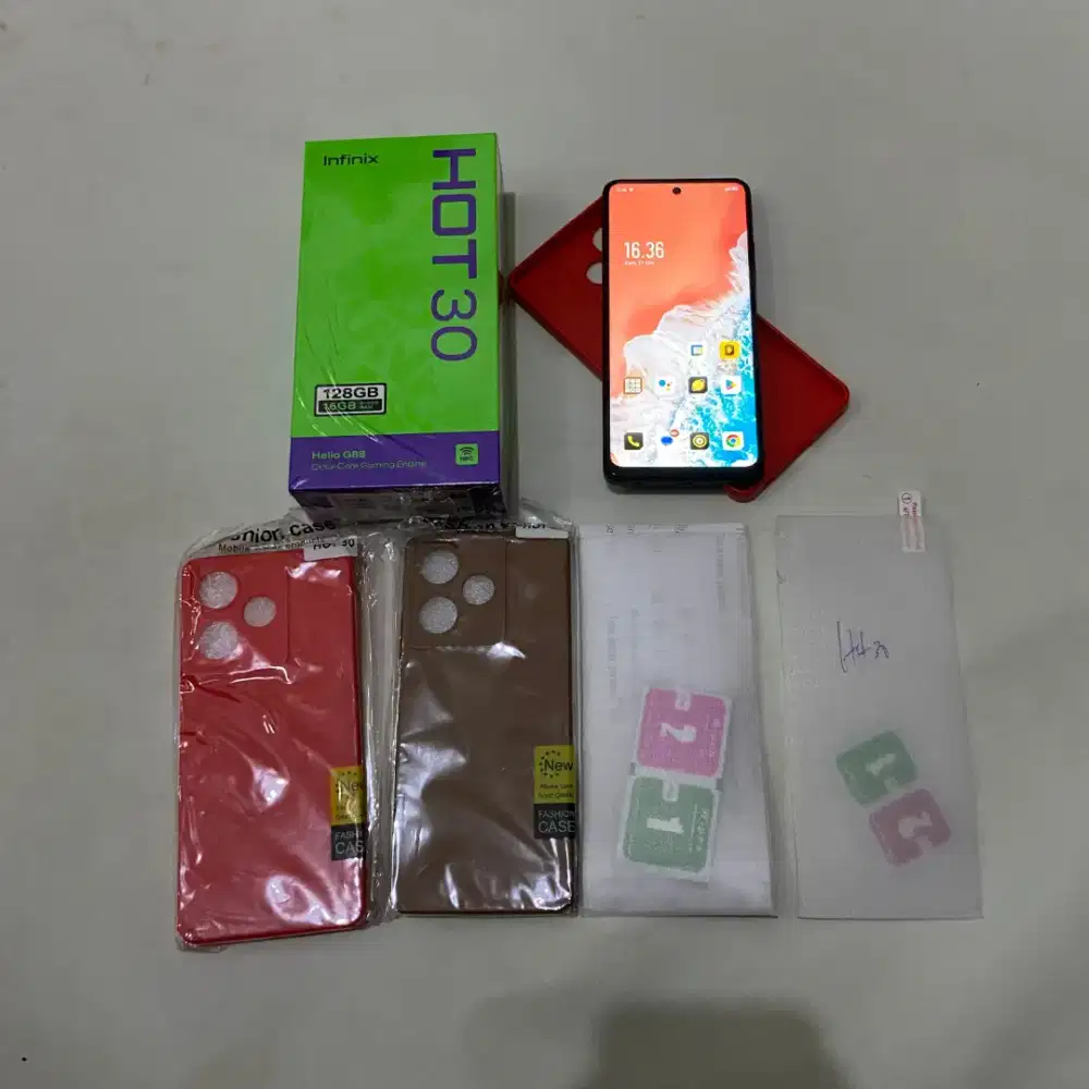 Fullset Mulus Infinix Hot 30 8/128GB Like New