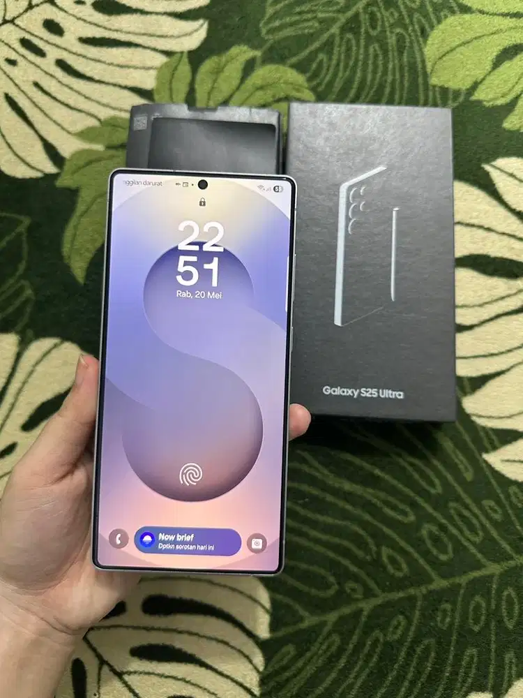 Samsung S25 Ultra 12/256gb Blue Sein Mulus Fullset Ori