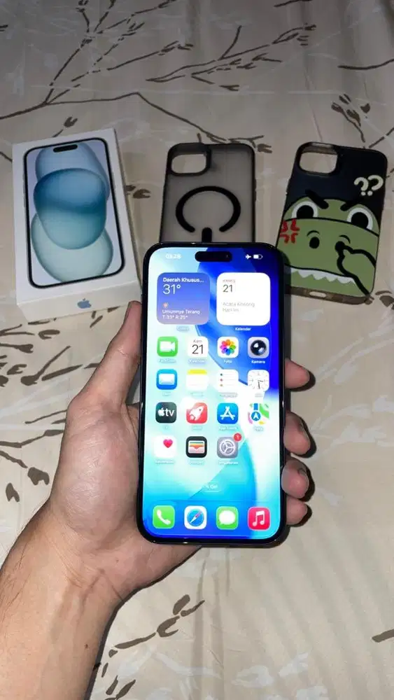 iPhone 15 Plus 'Black Titanium' 256GB (inter)