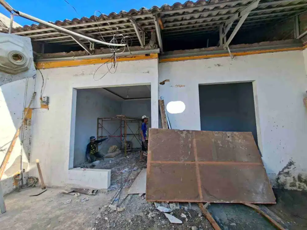 ‼️PROSES RENOVASI‼️Rumah di Gunung Anyar Permai Surabaya.