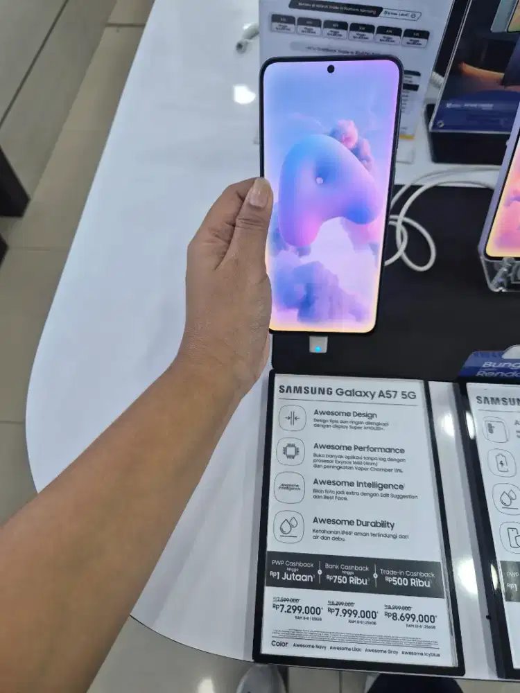 Samsung Galaxy A57 mulai 6ribuan