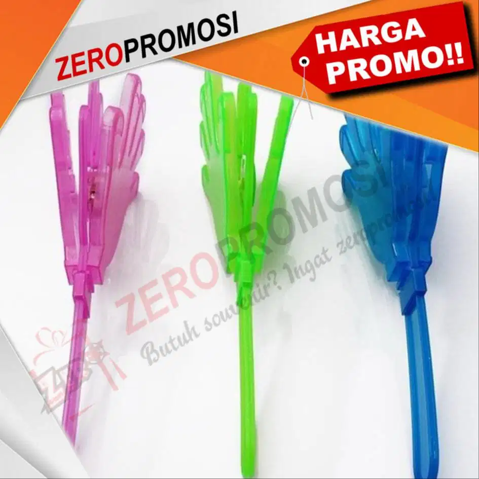 Souvenir Hand Clapper Custom Logo untuk Media Promosi
