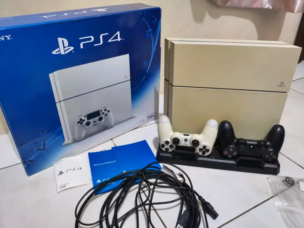 PS 4 FAT SERI 12 500GB STIK ORI MESIN 2