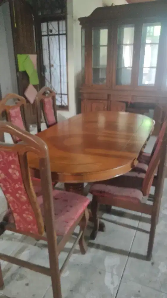 Meja Makan Kayu Jati