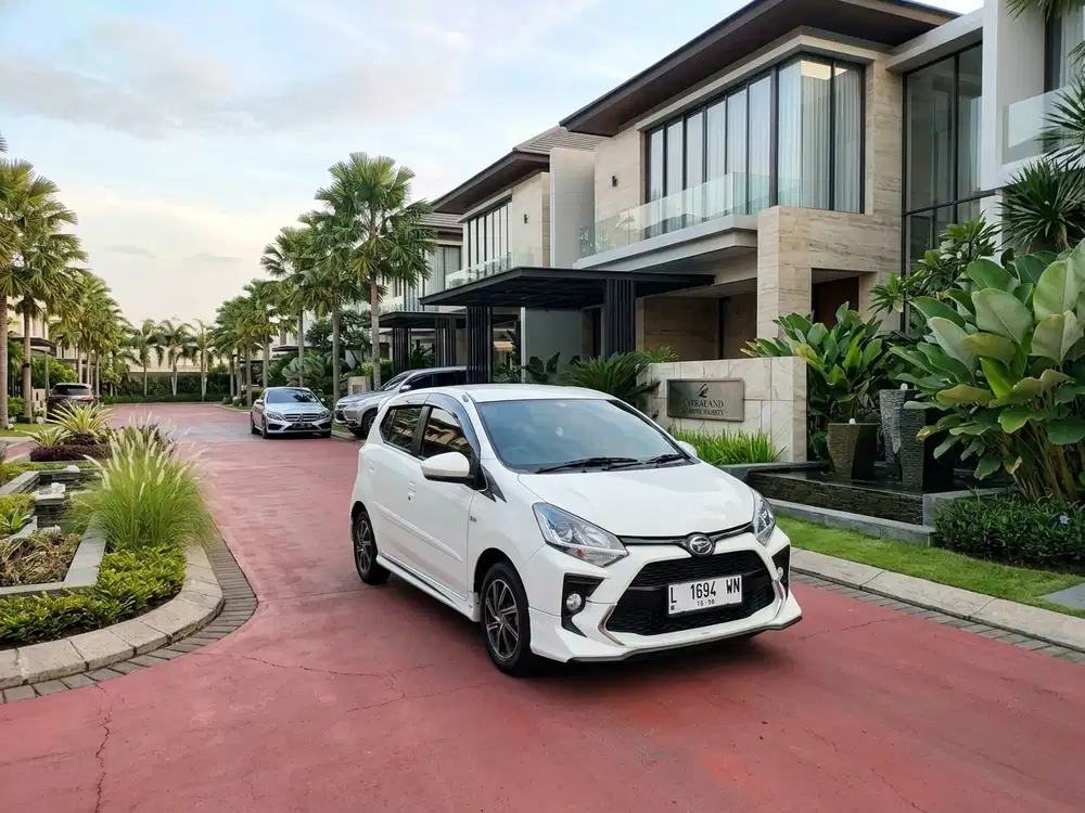agya trd automatic 2021 putih DP Rp. 20JT Odo 30 rb an Siap Pakai