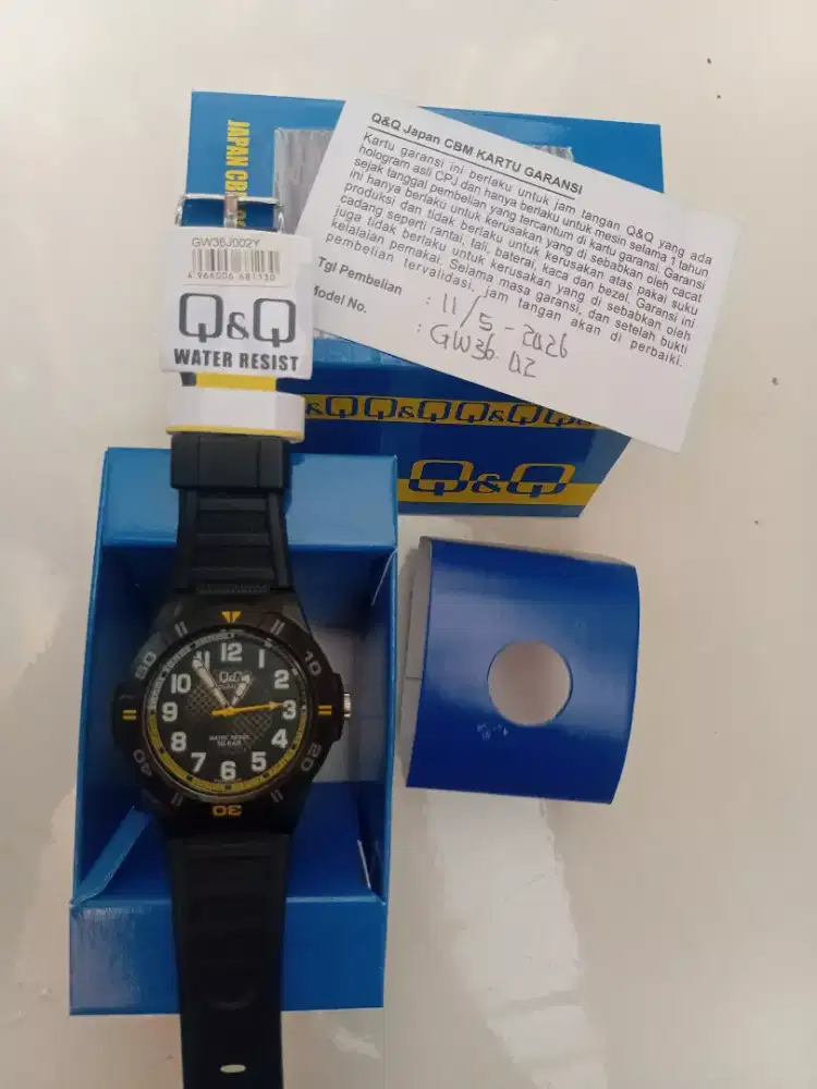 Jam Tangan Q&Q GW36 Original