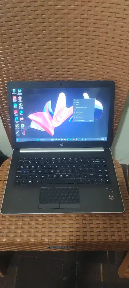 laptop HP AMD Ryzen 3 ram 4GB DDR4 SSD 240GB VGA VEGA 3 hanua 2.3jt