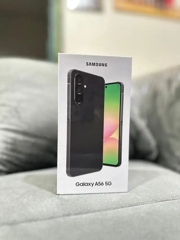 SAMSUNG A56 5G RAM 12/256 GB BARU. GARANSI RESMI 1 TAHUN