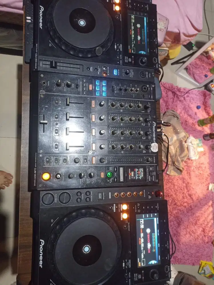 pioneer cdj & djm 900 nexus kondisi muLus siap pakai bonus hardcase
