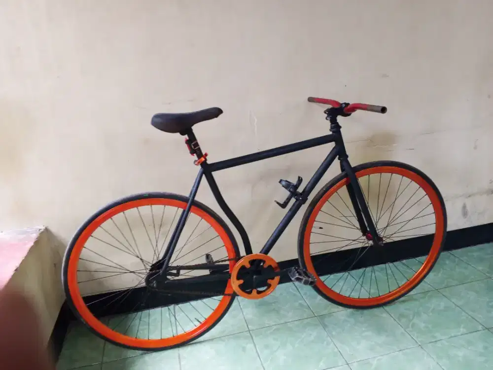 sepeda fixie tinggal pake