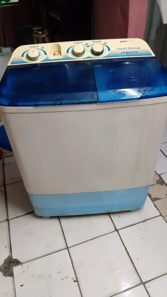 Mesin cuci bekas 2 tabung