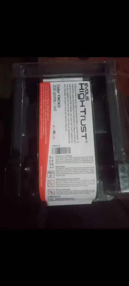 Ribbon evolis high trust
