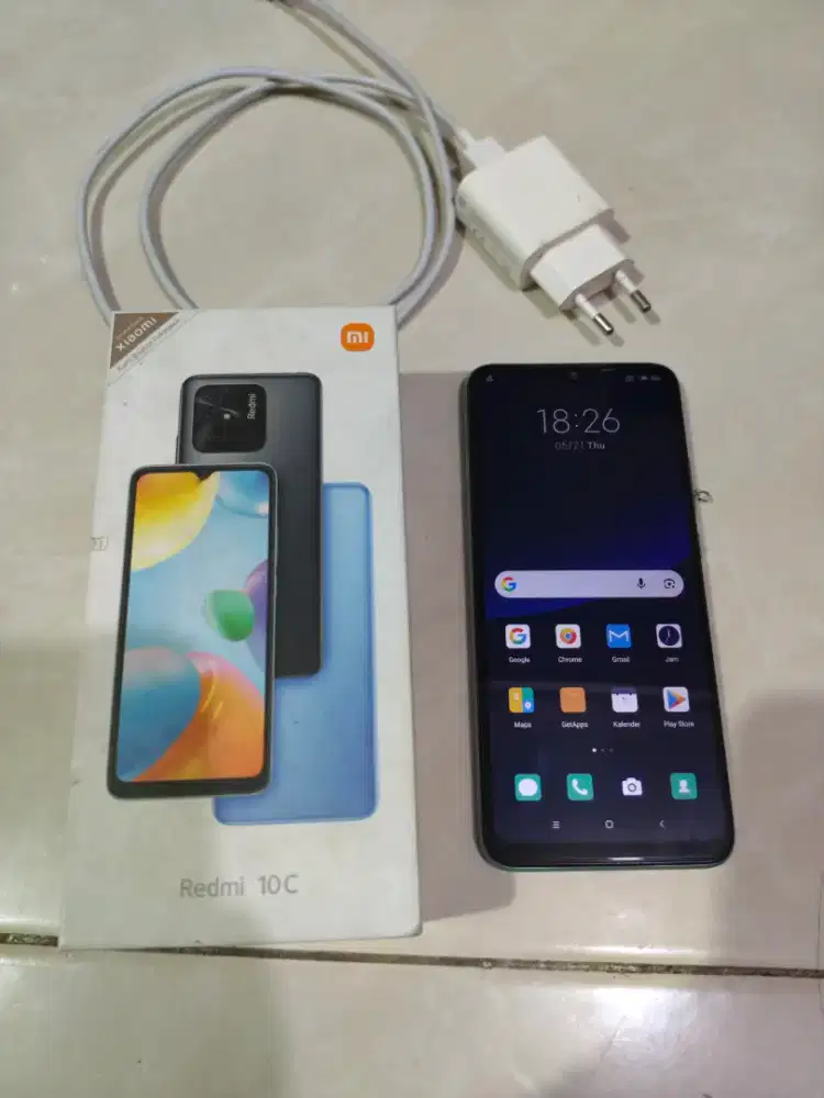 HP bekas xiaomi readmi 10c ram4+3/128 normal mulus
