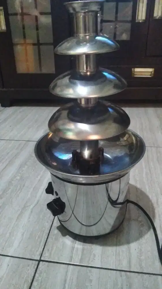 chocolate fountain/air mancur coklat elektrik