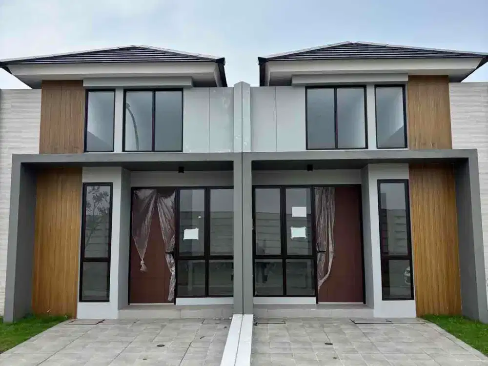 Rumah selangkah ke stasiun krl cisauk bsd
