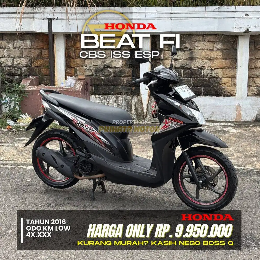HONDA BEAT FI 2016