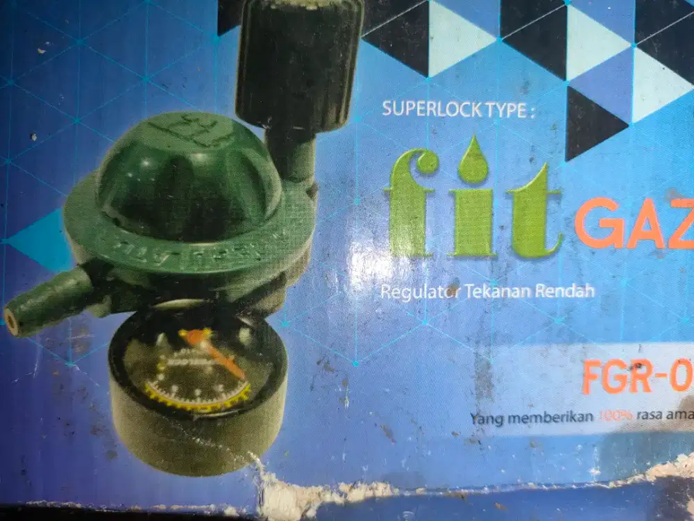 Regulator gas merk fit