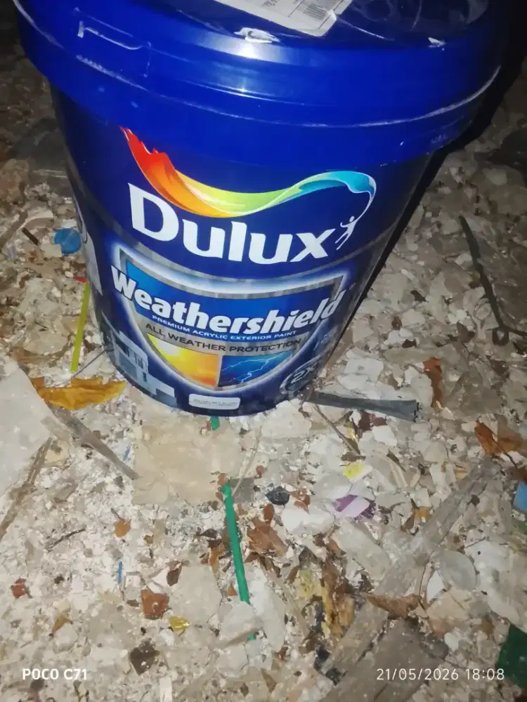 Dulux weathershield core duelshield 20kg briliant white