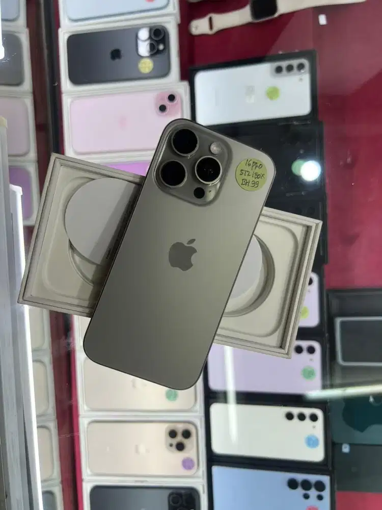 Iphone 16 Pro 512GB IBOX Garansi On-Mei 2026 Mullus
