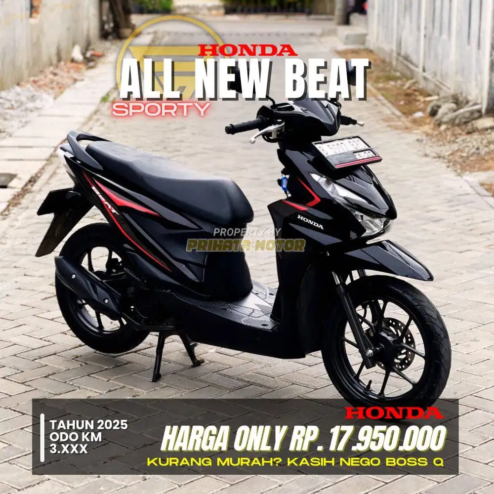 HONDA ALL NEW BEAT SPORTY 2025