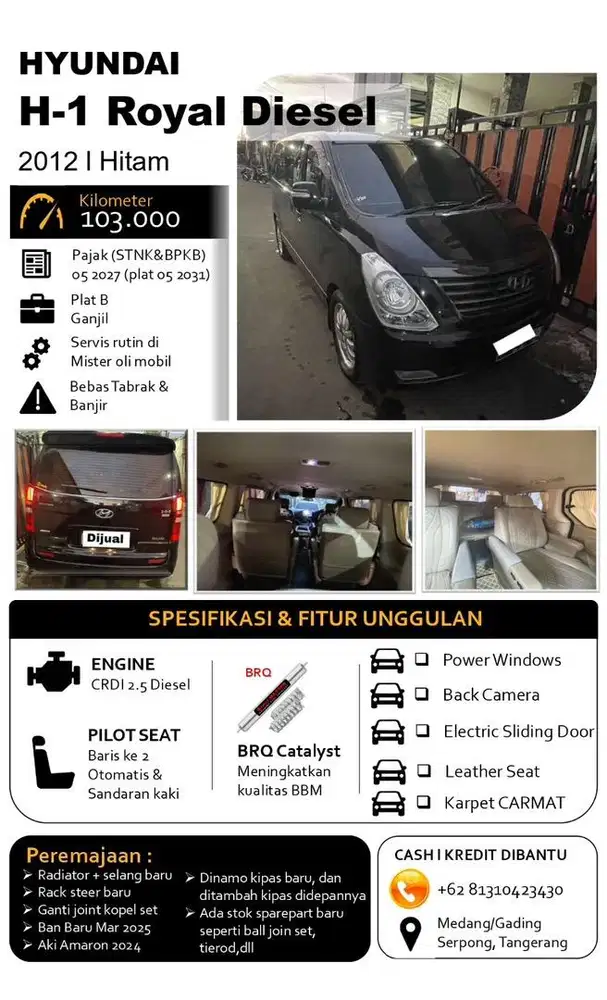 Hyundai H-1 2012 Diesel