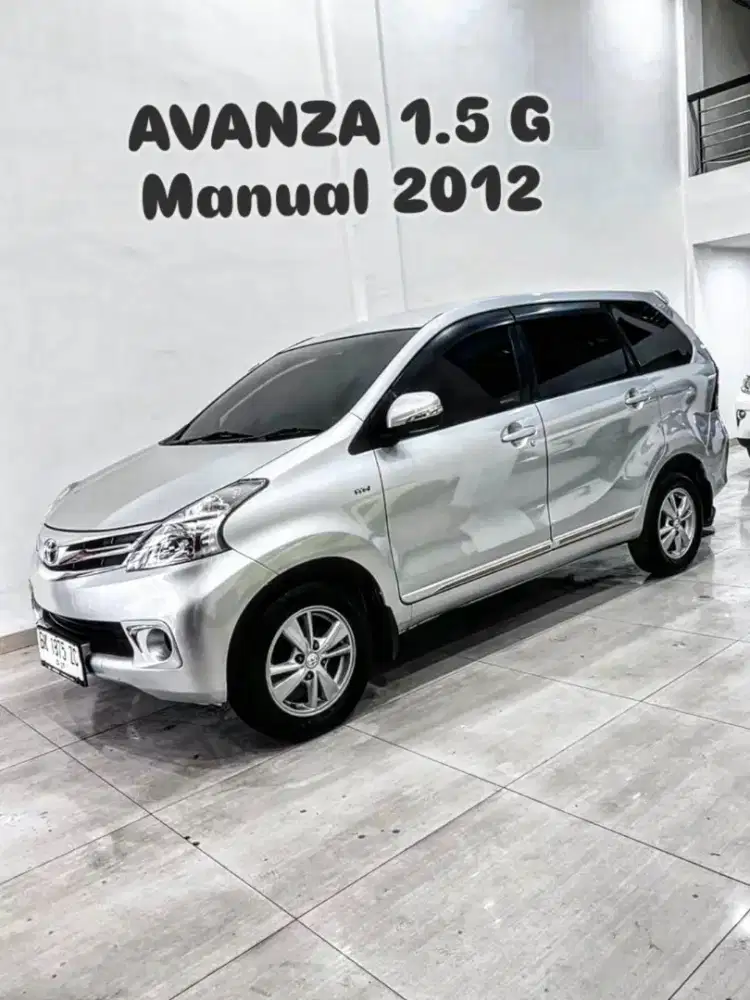 (TDP 11JT) AVANZA 1.5 G Manual 2012 / 2013 silver toyota veloz