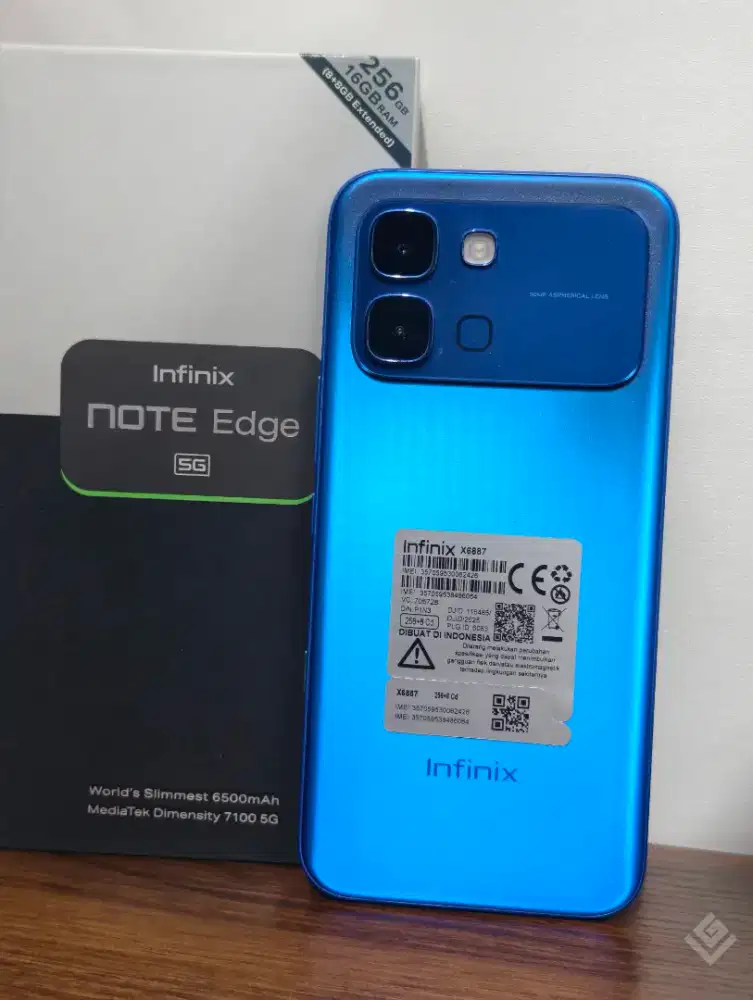 Infinix Note Edge 8+8/256 Second jan 2027 batere 100%
