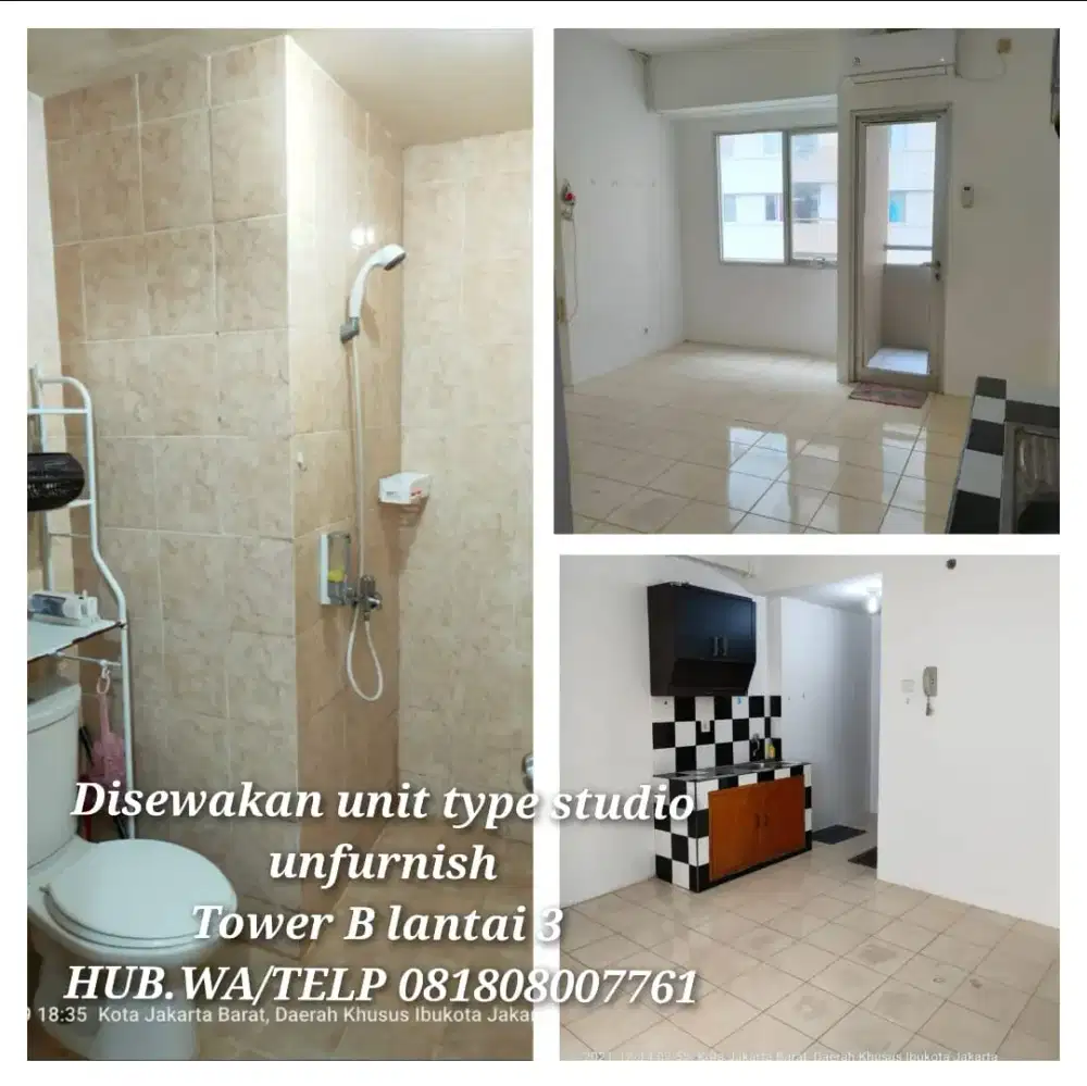 Disewakan apartment Centro city residence