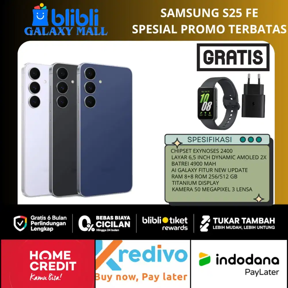 Promo Samsung S25 FE Bergaransi Remsi