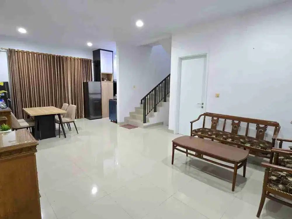 Dijual Rumah Rapih Siap Huni Semi Furnished Dalam Cluster di Galaxy Bekasi