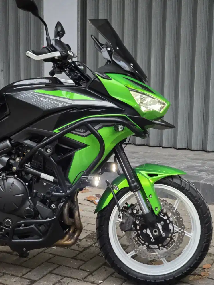 Moge Turing Kawasaki Versys 650 th 2022 km4rb Modif Like New Siap Gas