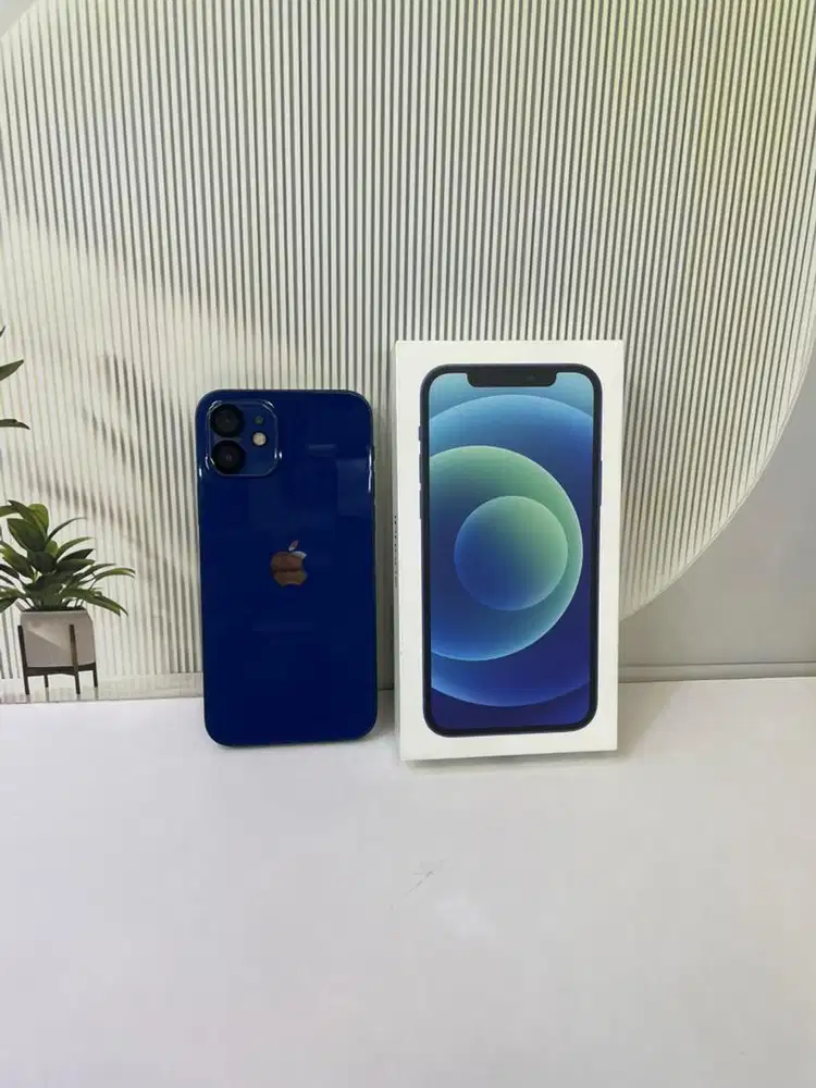 Iphone 12 128 blue scnd resmi ibox